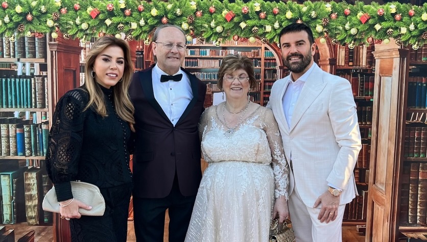 İsmail Özkan and his wife Esra Özkan