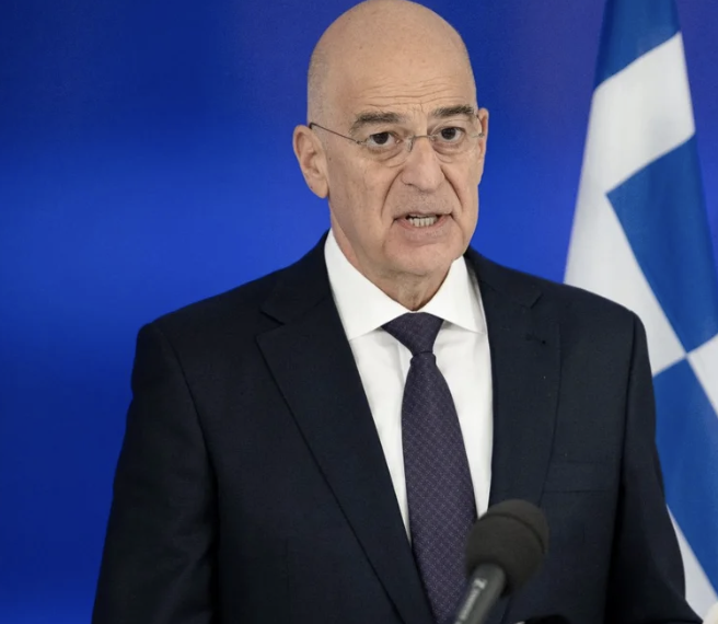 Greece's Defence Minister Nikos Dendias