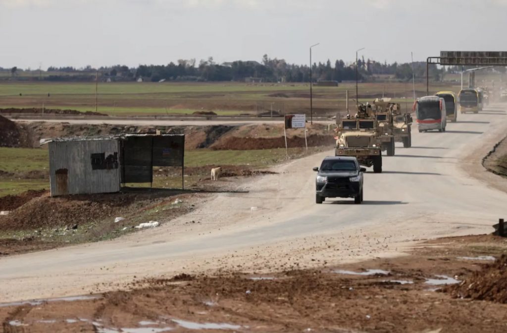 ISIS detainees transported from northeastern Syria to Iraqi custody during a U.S.-led transfer operation in early 2026.