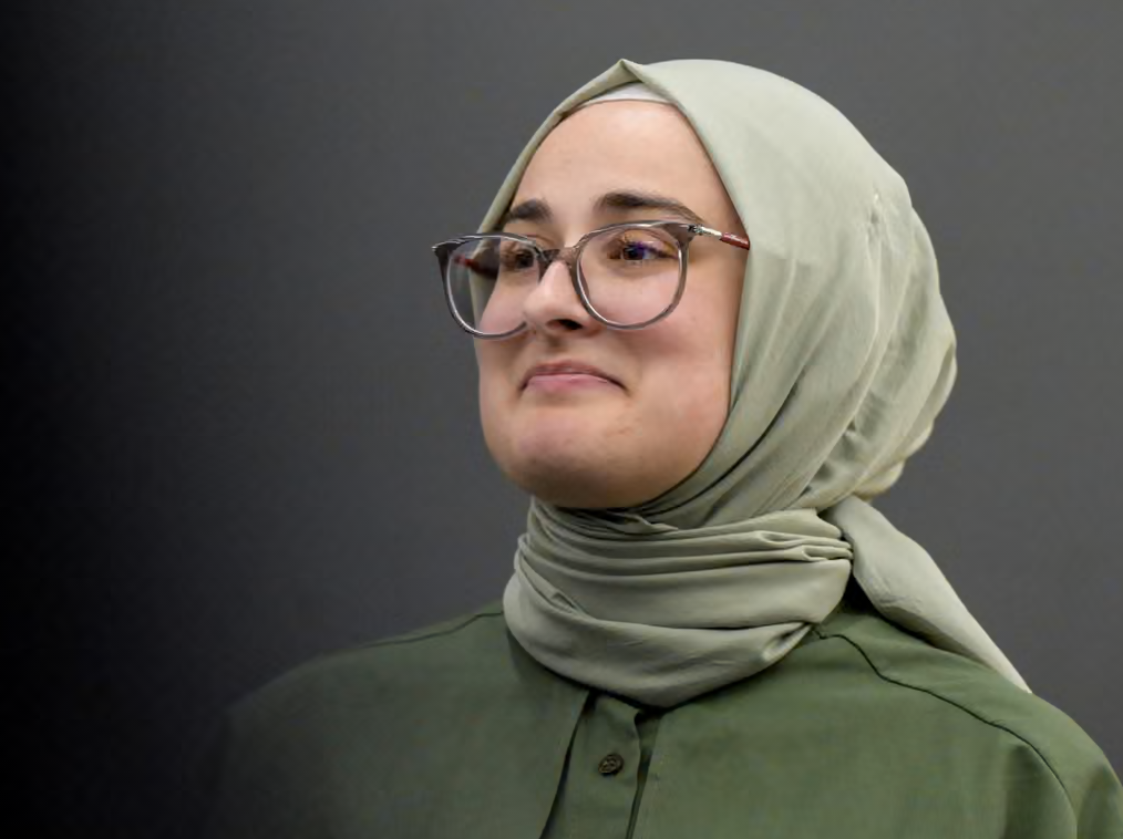 Rümeysa Öztürk in Boston, Massachusetts