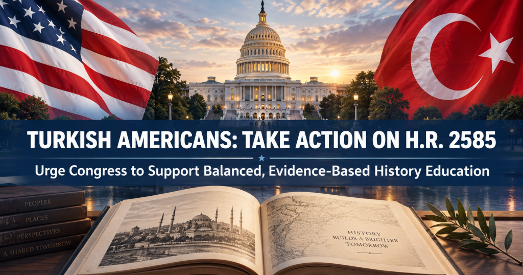 Turkish Americans: Oppose H.R. 2585 and Demand Balanced, Historically Accurate Education