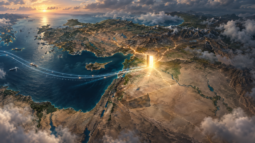 Dawn Gateway Over Syria